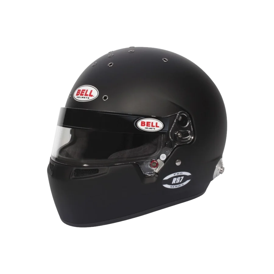 Casque FIA Bell RS7 PRO, finition noir