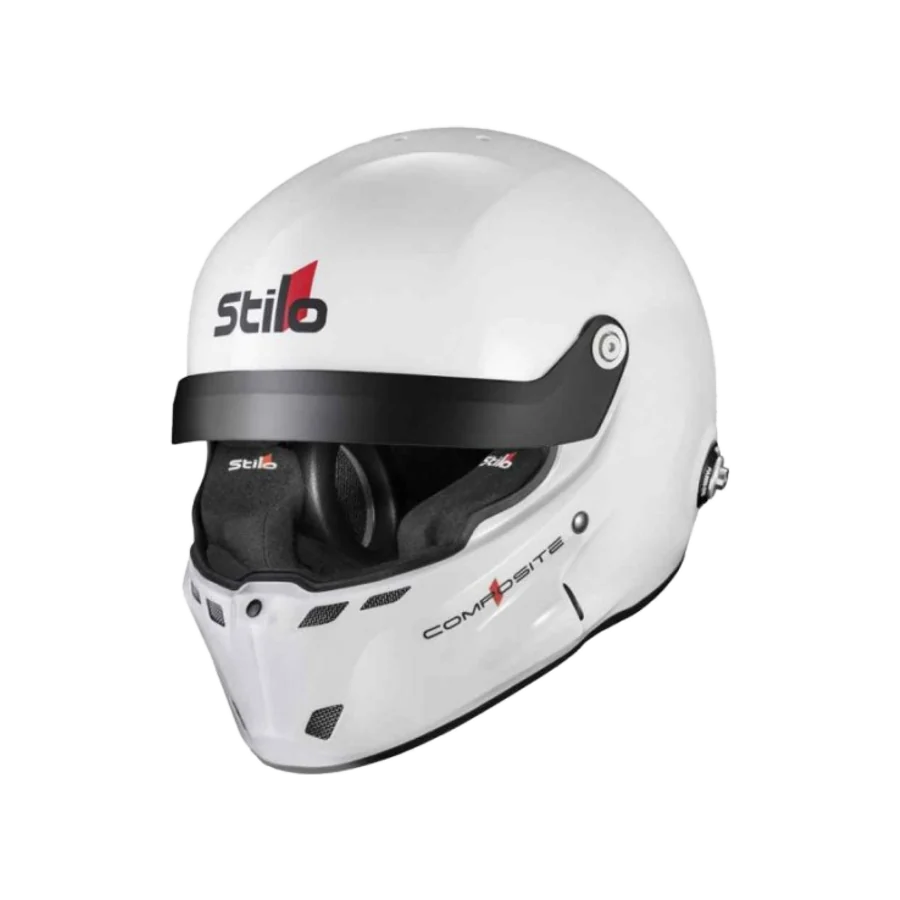 Casque FIA Stilo ST6 R, finition blanc