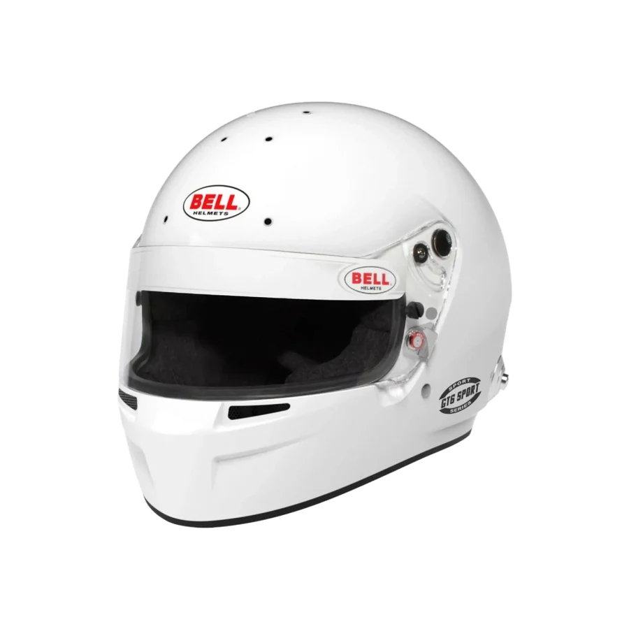 Casque FIA Bell GT6 SPORT, vue 1