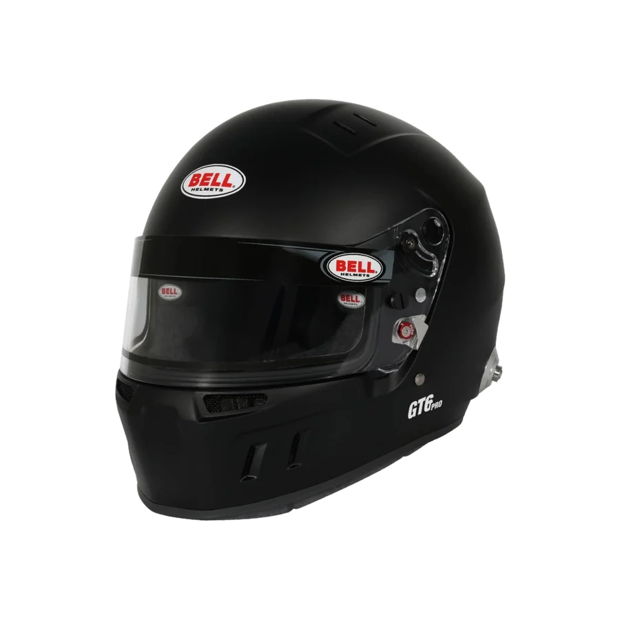 Casque FIA Bell GT6 PRO, finition noir