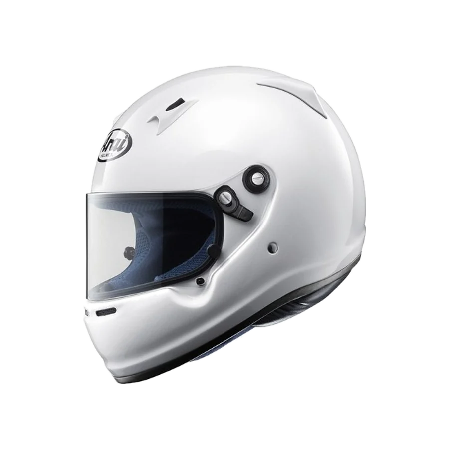 Casque karting Arai CK6, finition blanc
