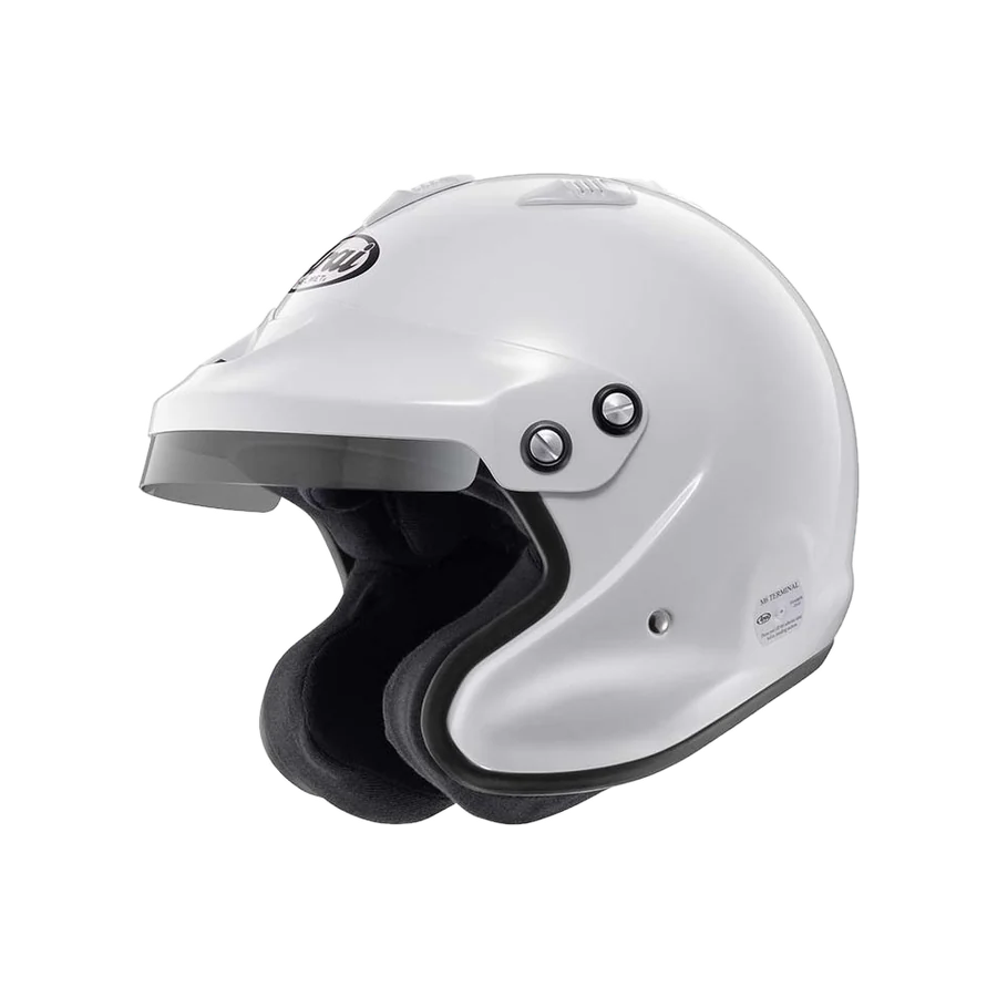 Casque FIA Arai GP-J3, finition blanc