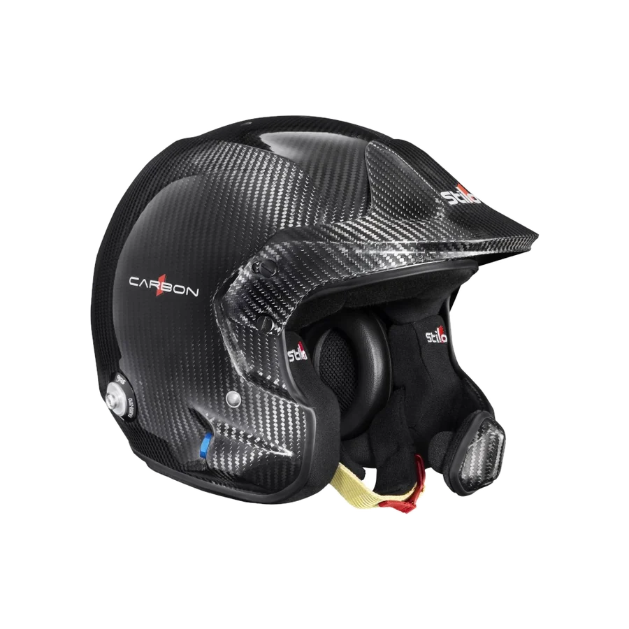 Casque FIA Stilo WRC Rally Venti 4 carbone, finition carbone