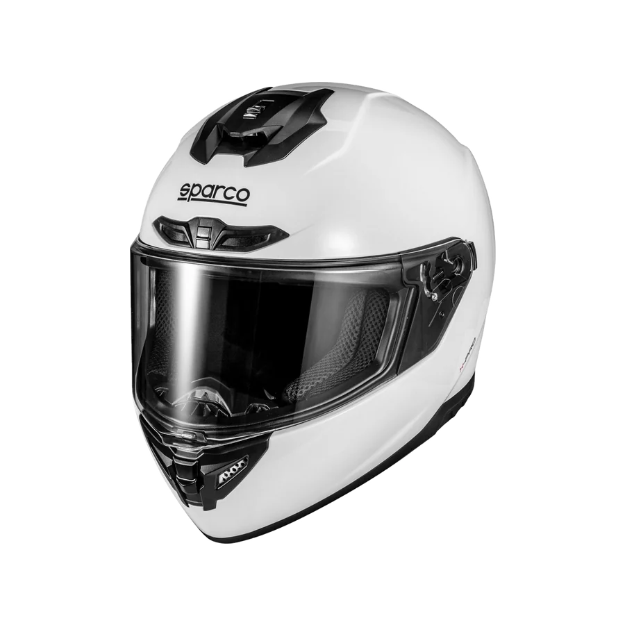Casque karting Sparco X-PRO, finition blanc