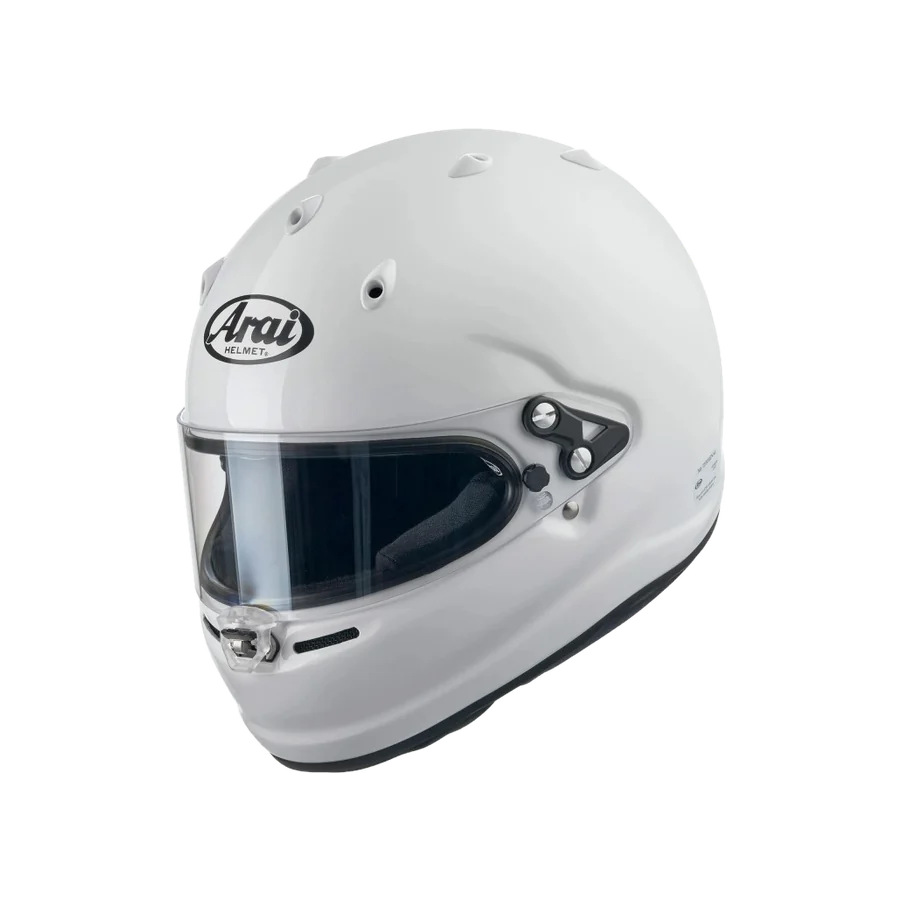 Casque FIA Arai GPV-R, finition blanc