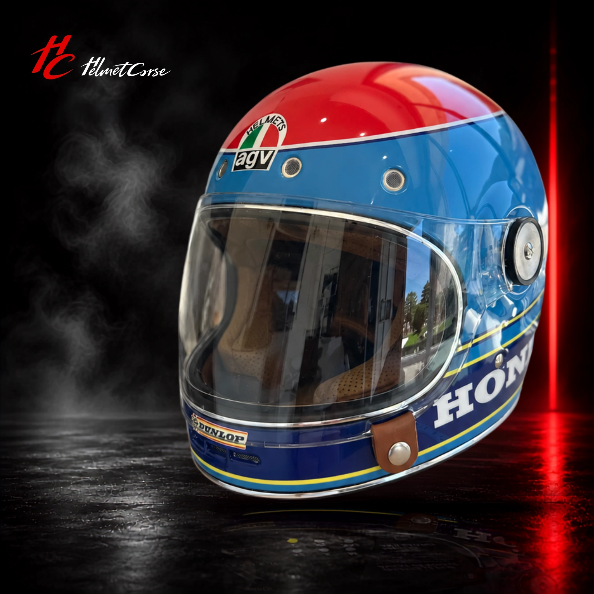 Casco Honda Heritage personalizado