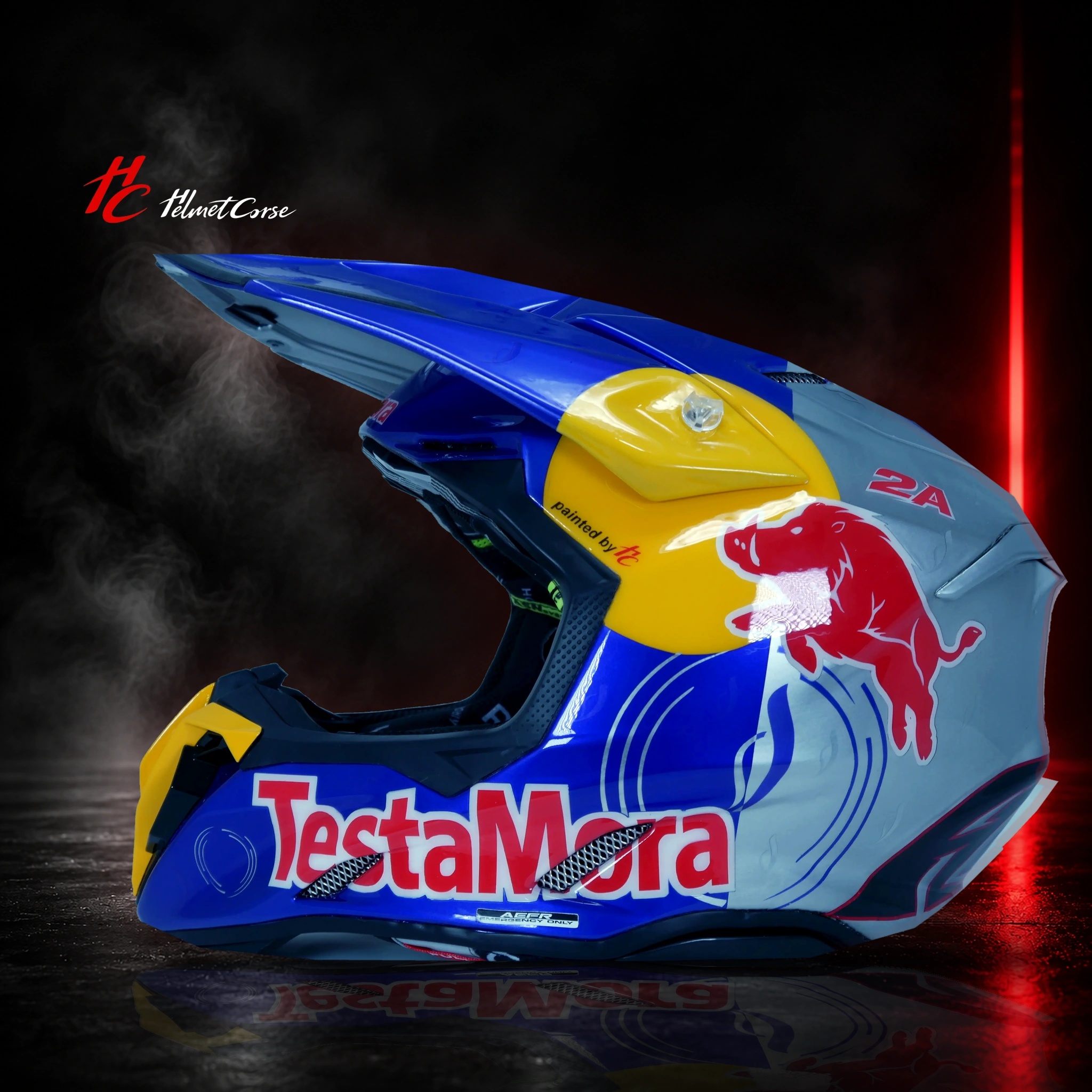 Casco Red Bull Nustrale personalizado