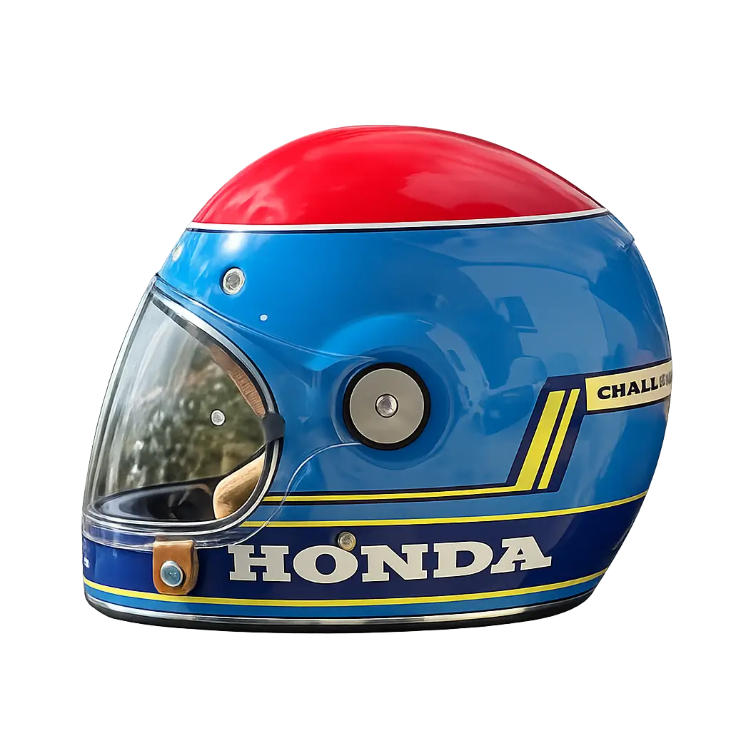 Casco después de la personalización Helmet Corse